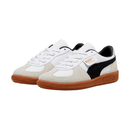 TENIS PUMA PALERMO JUVENIL COLOR BLANCO NEGRO