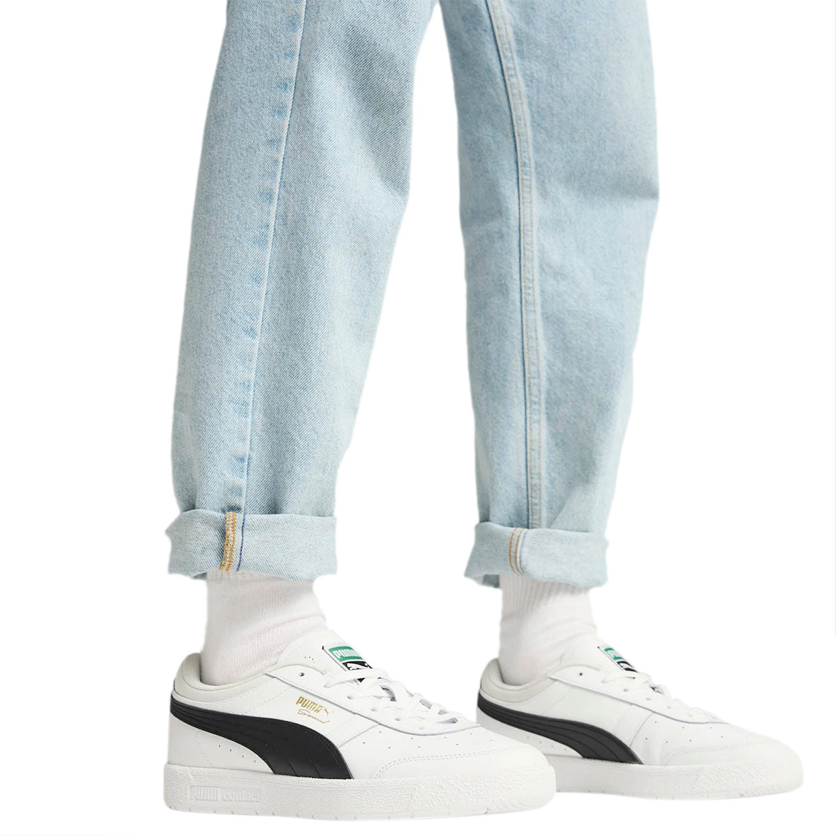 TENIS PUMA SEOUL PARA CABALLERO COLOR BLANCO NEGRO