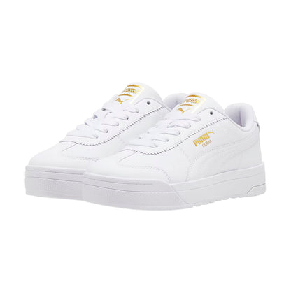 TENIS PUMA ROMA FEMININE PARA DAMA COLOR BLANCO ORO