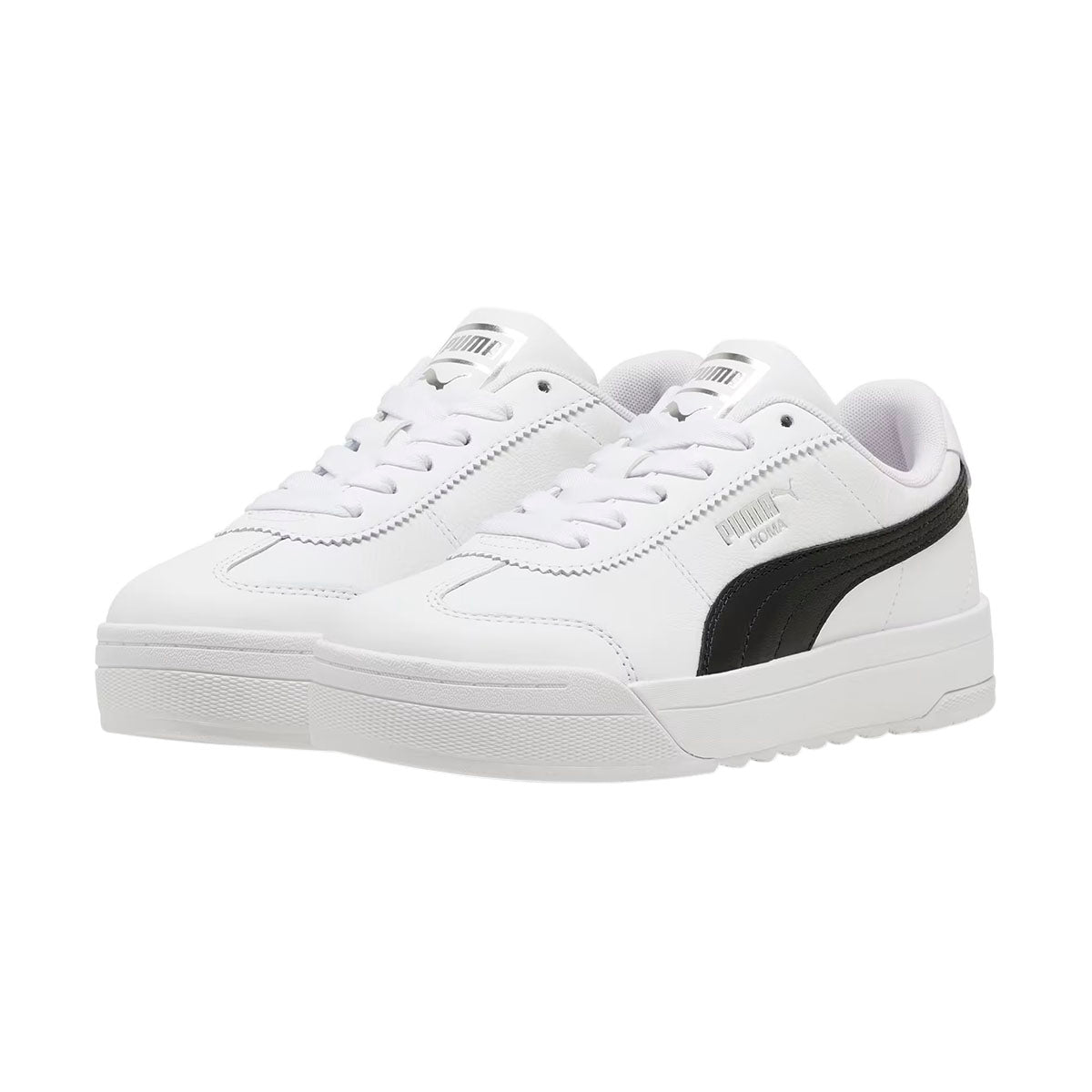TENIS PUMA ROMA FEMININE PARA DAMA COLOR BLANCO NEGRO