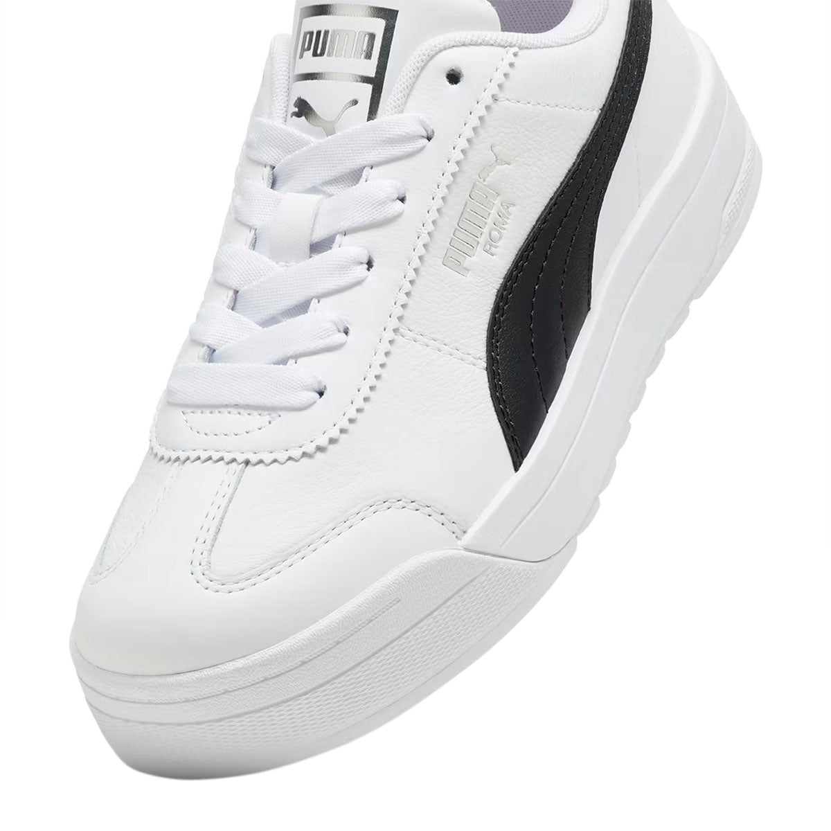 TENIS PUMA ROMA FEMININE PARA DAMA COLOR BLANCO NEGRO