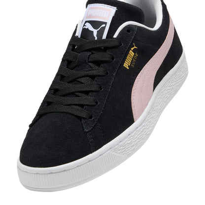 TENIS PUMA SUEDE CLASSIC PARA DAMA COLOR NEGRO ROSA