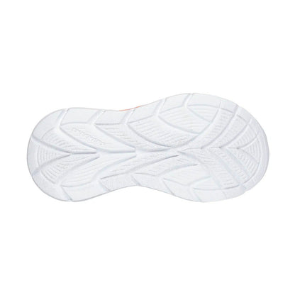 TENIS SKECHERS S LIGHTS-FLEX INFANTIL COLOR NEGRO GRIS NARANJA