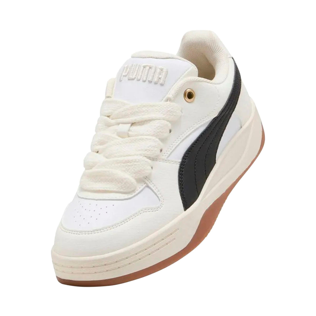 TENIS PUMA PARK LUNA PARA DAMA COLOR BLANCO BEIGE NEGRO