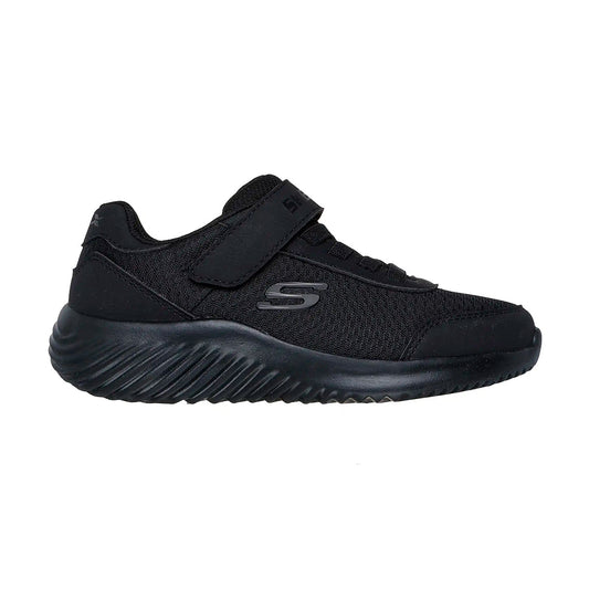 TENIS SKECHERS BOUNDES TREKZIK PARA NIÑO COLOR NEGRO