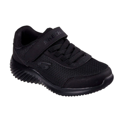 TENIS SKECHERS BOUNDES TREKZIK PARA NIÑO COLOR NEGRO