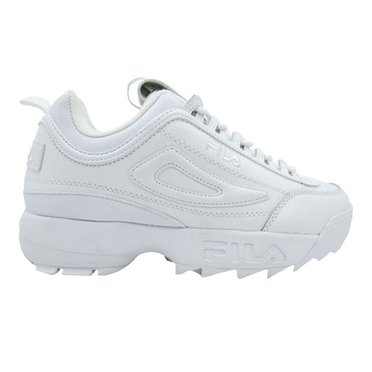 FILA DISRUPTOR II PREMIUM PARA CABALLERO COLOR BLANCO