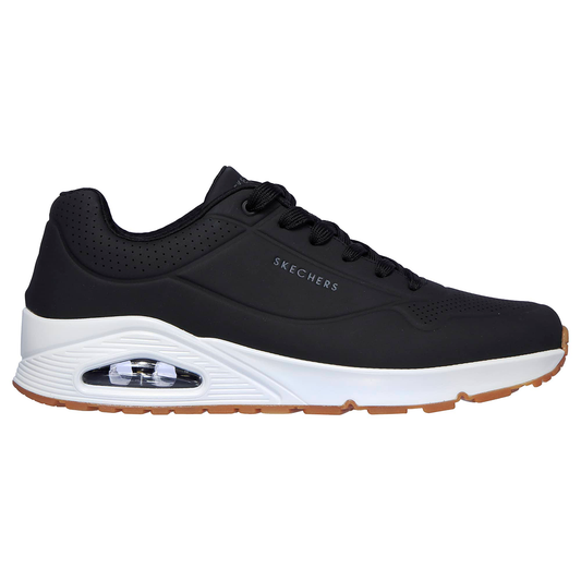 TENIS SKECHERS THE UNO PARA CABALLERO COLOR NEGRO