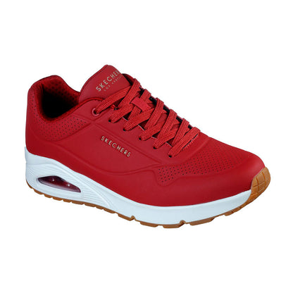TENIS SKECHERS UNO STAND ON AIR PARA CABALLERO COLOR ROJO