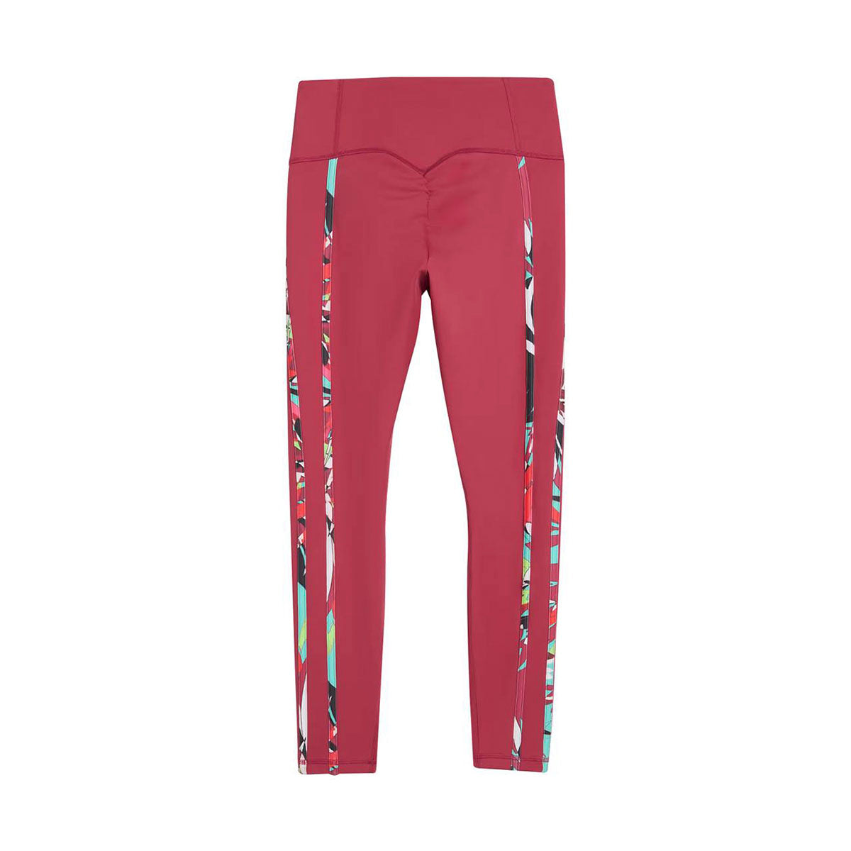 LEGGINGS PUMA TROPICAL PARA DAMA COLOR VINO