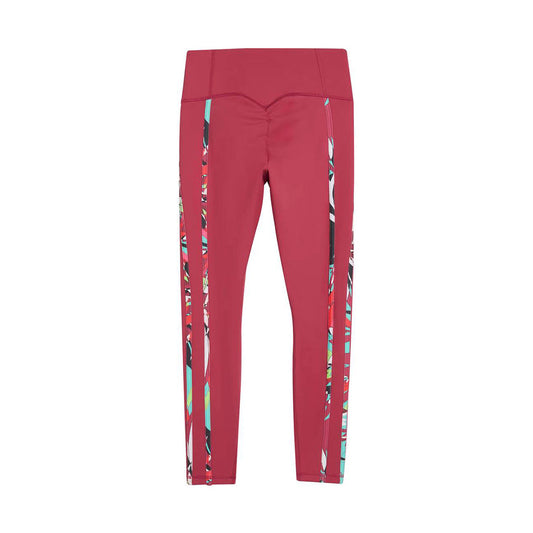 LEGGINGS PUMA TROPICAL PARA DAMA COLOR VINO