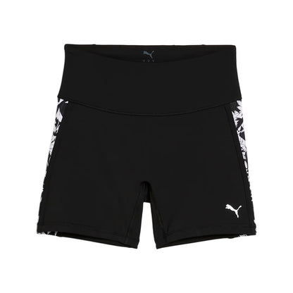 SHORT PUMA TROPICAL PARA DAMA COLOR NEGRO BLANCO