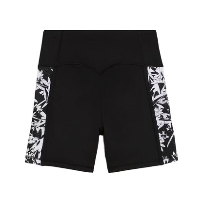 SHORT PUMA TROPICAL PARA DAMA COLOR NEGRO BLANCO