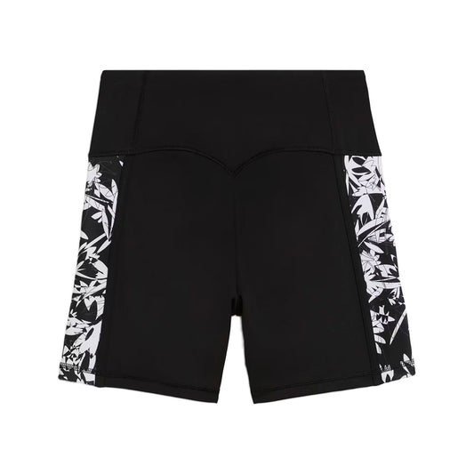 SHORT PUMA TROPICAL PARA DAMA COLOR NEGRO BLANCO