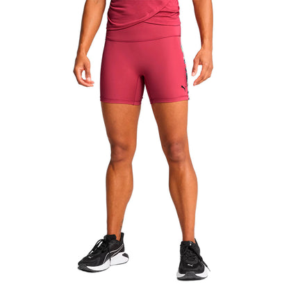 SHORT PUMA TROPICAL PARA DAMA COLOR VINO