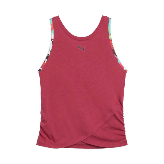 PLAYERA PUMA TROPICAL PARA DAMA COLO VINO