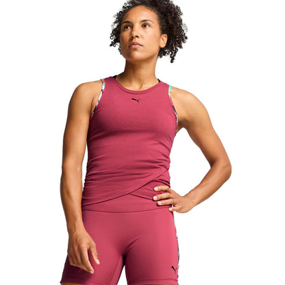 PLAYERA PUMA TROPICAL PARA DAMA COLO VINO