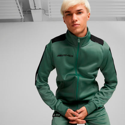 SUDADERA PUMA MOTORSPORT MT7 TRACK PARA CABALLERO COLOR VERDE