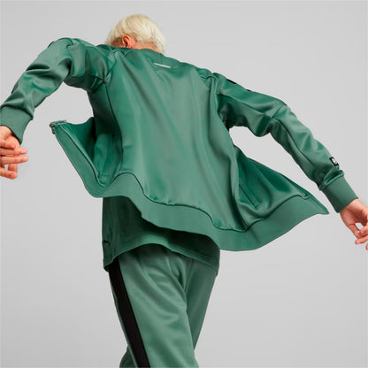 SUDADERA PUMA MOTORSPORT MT7 TRACK PARA CABALLERO COLOR VERDE