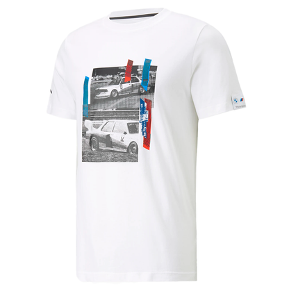 PLAYERA PUMA MOTORSPORT BMW PARA CABALLERO COLOR BLANCO