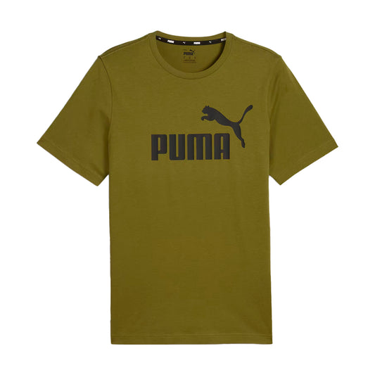 PLAYERA PUMA ESSENTIALS PARA CABALLERO COLOR OLIVO
