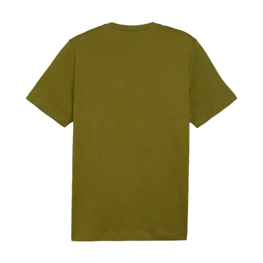 PLAYERA PUMA ESSENTIALS PARA CABALLERO COLOR OLIVO