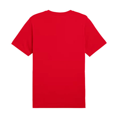 PLAYERA PUMA ESSENTIALS PARA CABALLERO COLOR ROJO