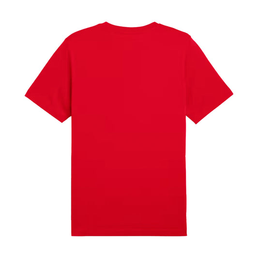 PLAYERA PUMA ESSENTIALS PARA CABALLERO COLOR ROJO