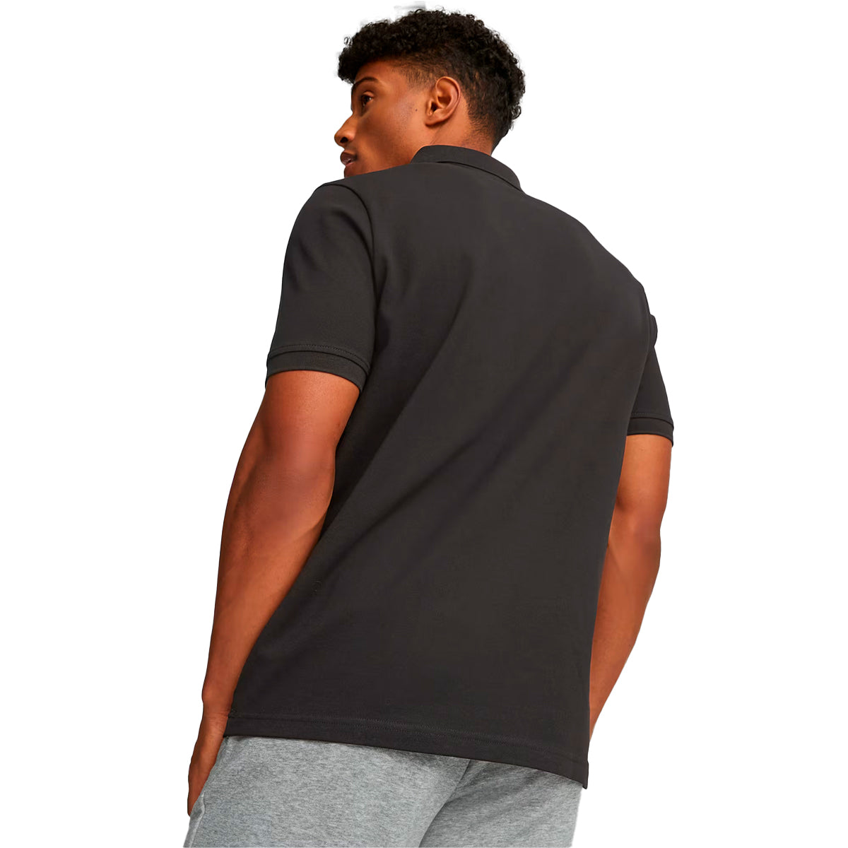 POLO PUMA ESSENTIALS PIQUE PARA CABALLERO COLOR NEGRO