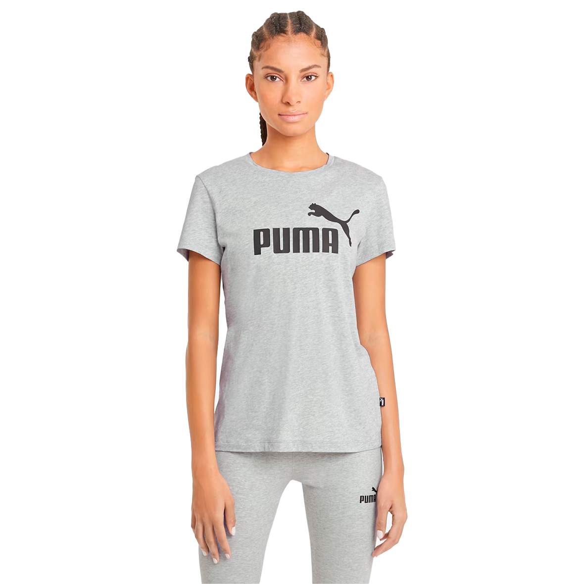 PLAYERA PUMA ESSENTIALS PARA DAMA COLOR GRIS ICONS STORE mx