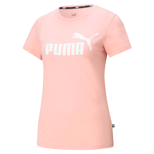 PLAYERA PUMA ESSENTIALS PARA DAMA COLOR ROSA