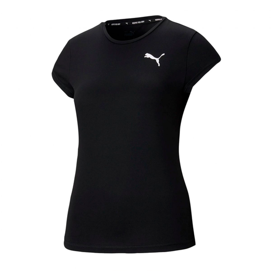 PLAYERA PUMA ACTIVE PARA DAMA COLOR NEGRO