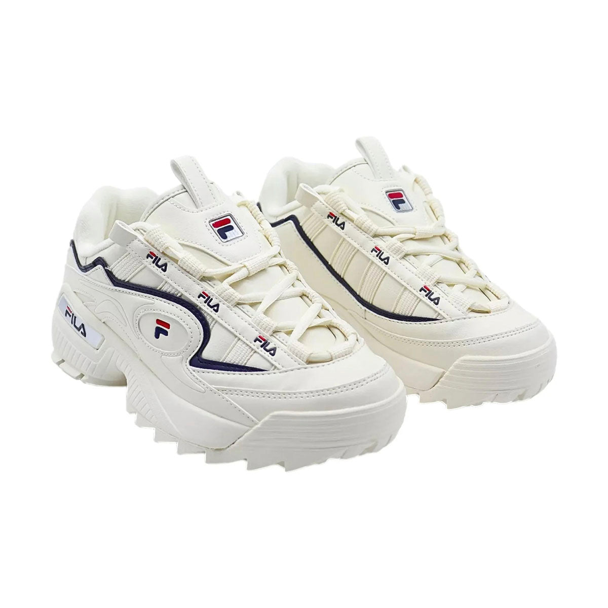 TENIS FILA D-FORMATION PARA DAMA COLOR BEIGE MARINO