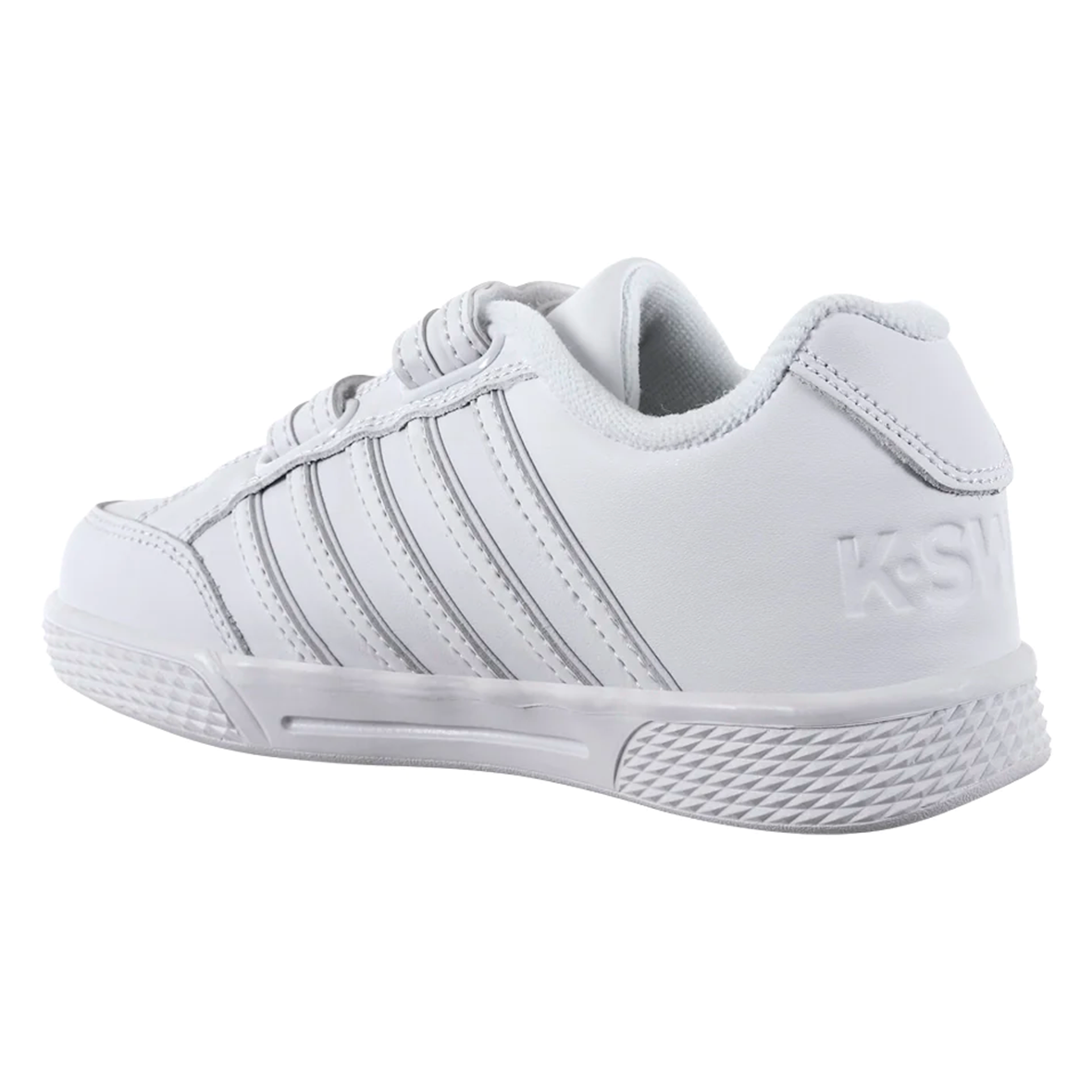 TENIS K-SWISS KID COURT PARA NIÑO COLOR BLANCO