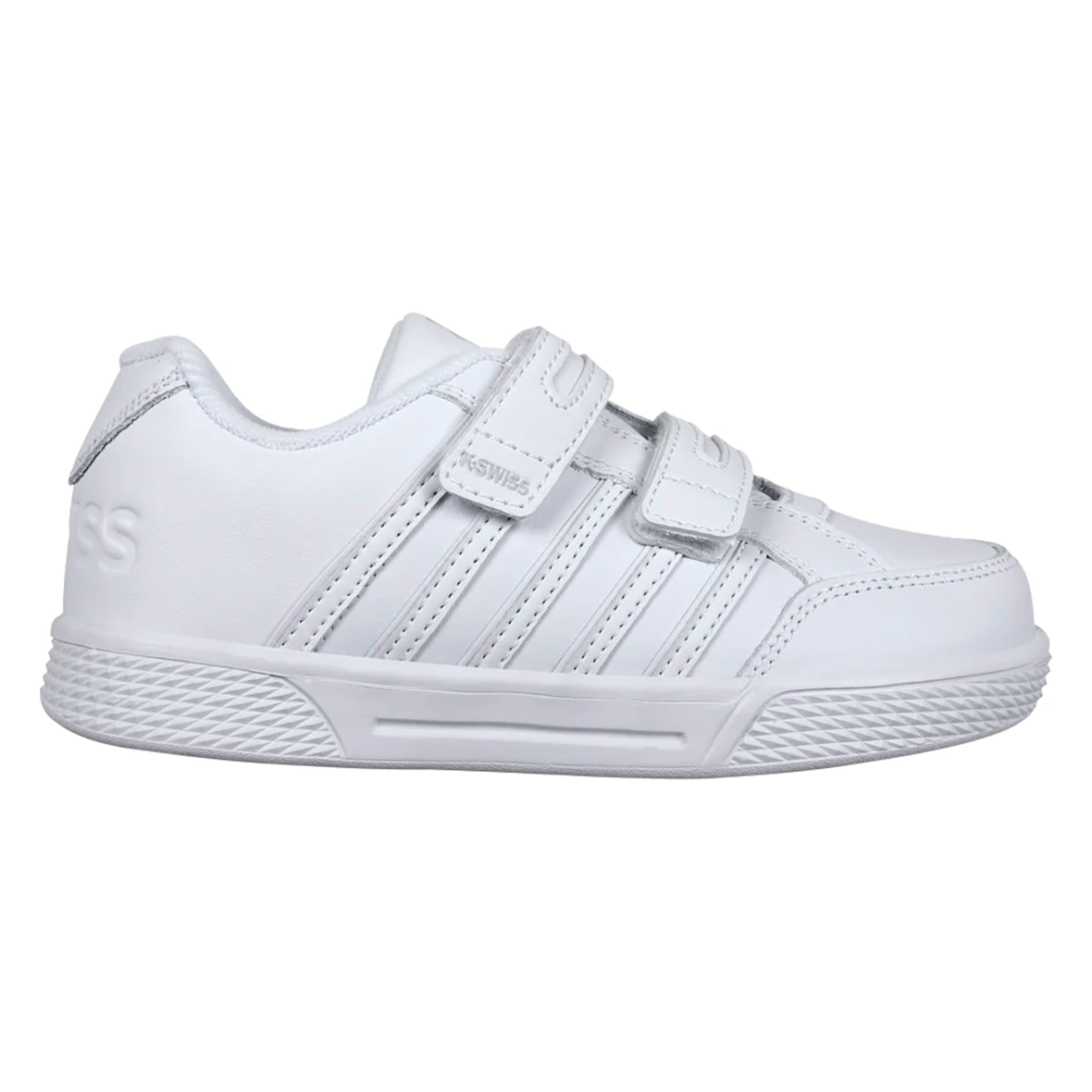 TENIS K-SWISS KID COURT PARA NIÑO COLOR BLANCO