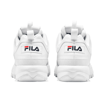 TENIS FILA DISRUPTOR II PREMIUM PARA DAMA BLANCO MARINO