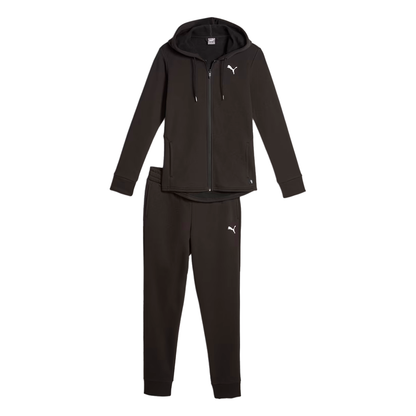 CONJUNTO PUMA HOODED PARA DAMA COLOR NEGRO