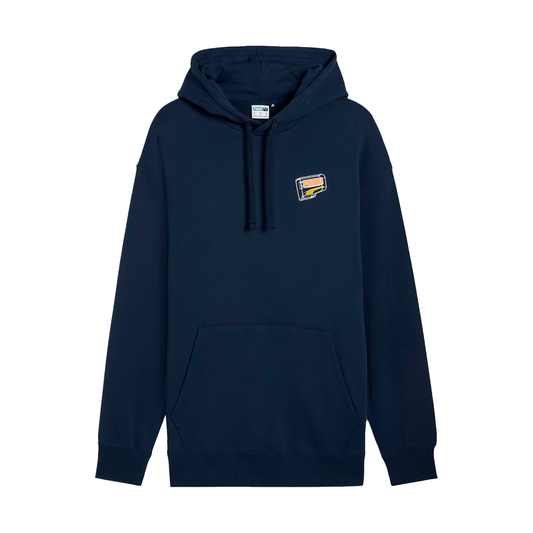 SUDADERA PUMA GRAPHICS PARA CABALLERO COLOR AZUL MARINO