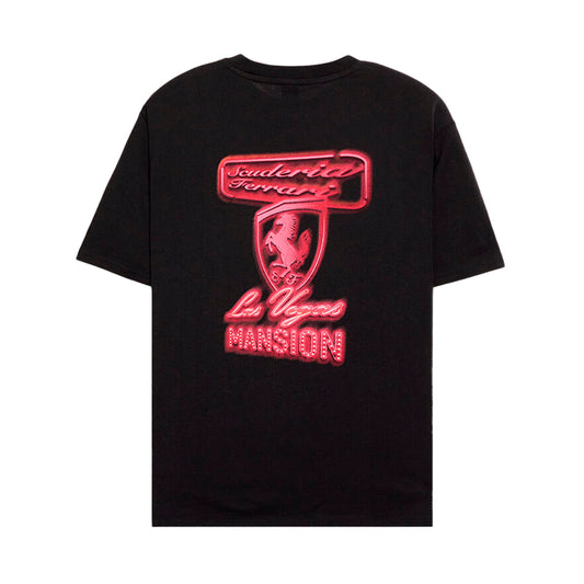 PLAYERA PUMA MOTOSPORT FERRARI RACE PARA CABALLERO COLOR NEGRO