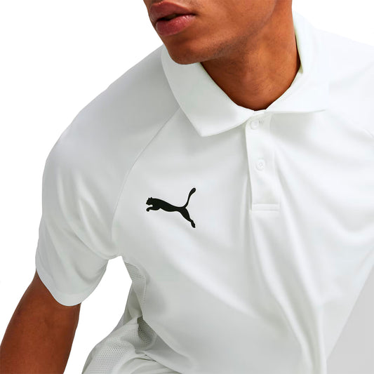 POLO PUMA TEAM LIGA PARA CABALLERO COLOR BLANCO