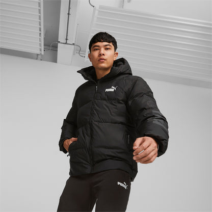 CHAMARRA PUMA HOODED JACKET PARA CABALLERO COLOR NEGRO