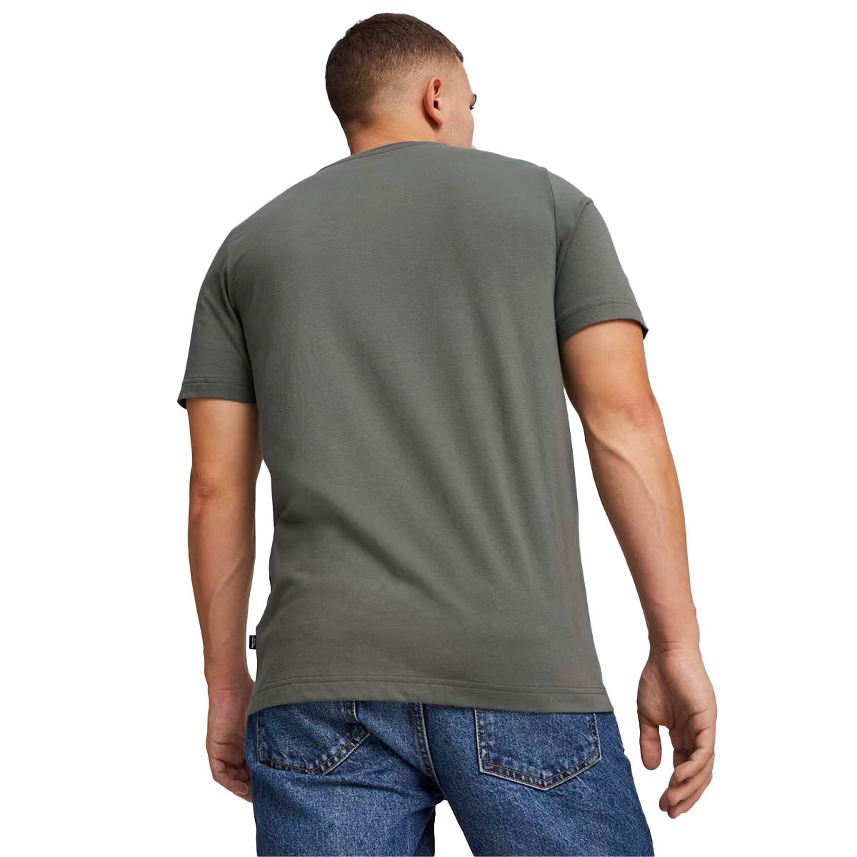 PLAYERA PUMA ESSENTIALS PARA CABALLERO COLOR GRIS