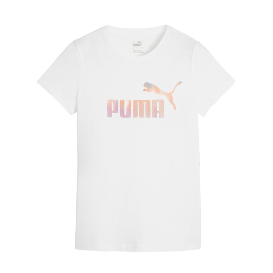 PLAYERA PUMA ESS SUMMER DAZE PARA DAMA COLOR BLANCO