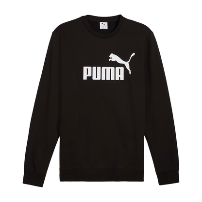 SUDADERA PUMA ESSENTIALS NO 1 PARA CABALLERO COLOR NEGRO