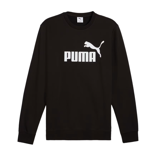 SUDADERA PUMA ESSENTIALS NO 1 PARA CABALLERO COLOR NEGRO