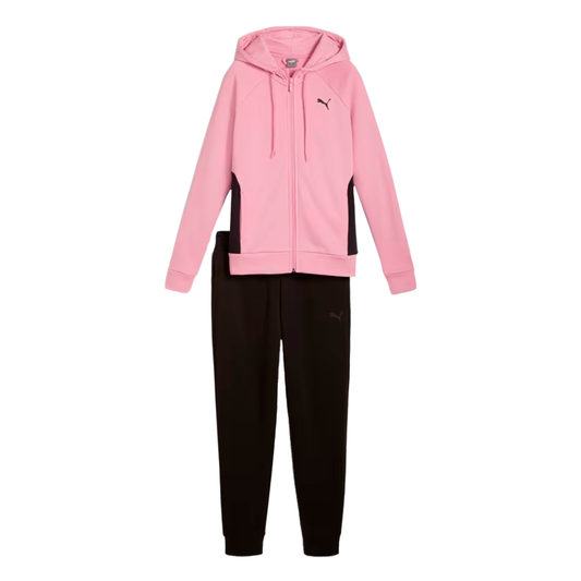 CONJUNTO PUMA CLASSIC PARA DAMA COLOR ROSA NEGRO