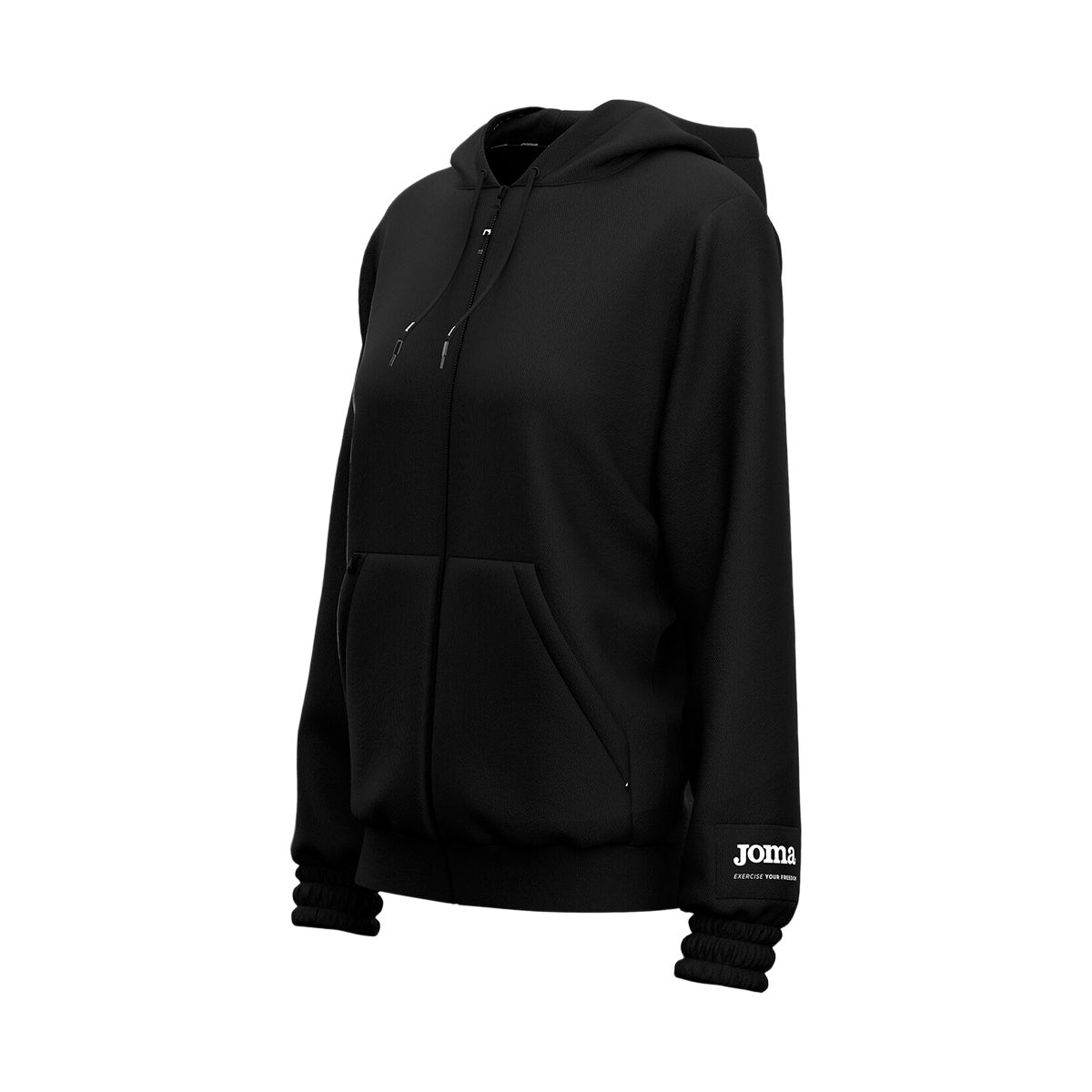 SUDADERA JOMA URBAN STREET PARA DAMA COLOR NEGRO