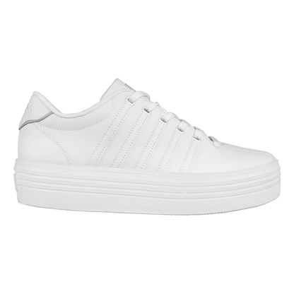 TENIS K-SWISS COURT PRO V HIGH PARA DAMA COLOR BLANCO