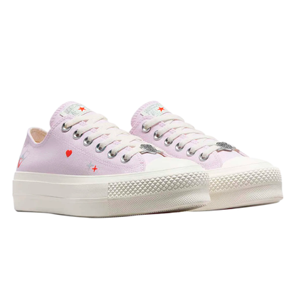 TENIS CONVERSE CHUCK TAYLOR LIFT PARA DAMA COLOR LILA