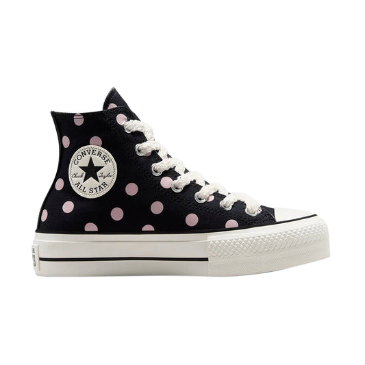 TENIS CONVERSE CHUCK TAYLOR LIFT PARA DAMA COLOR NEGRO